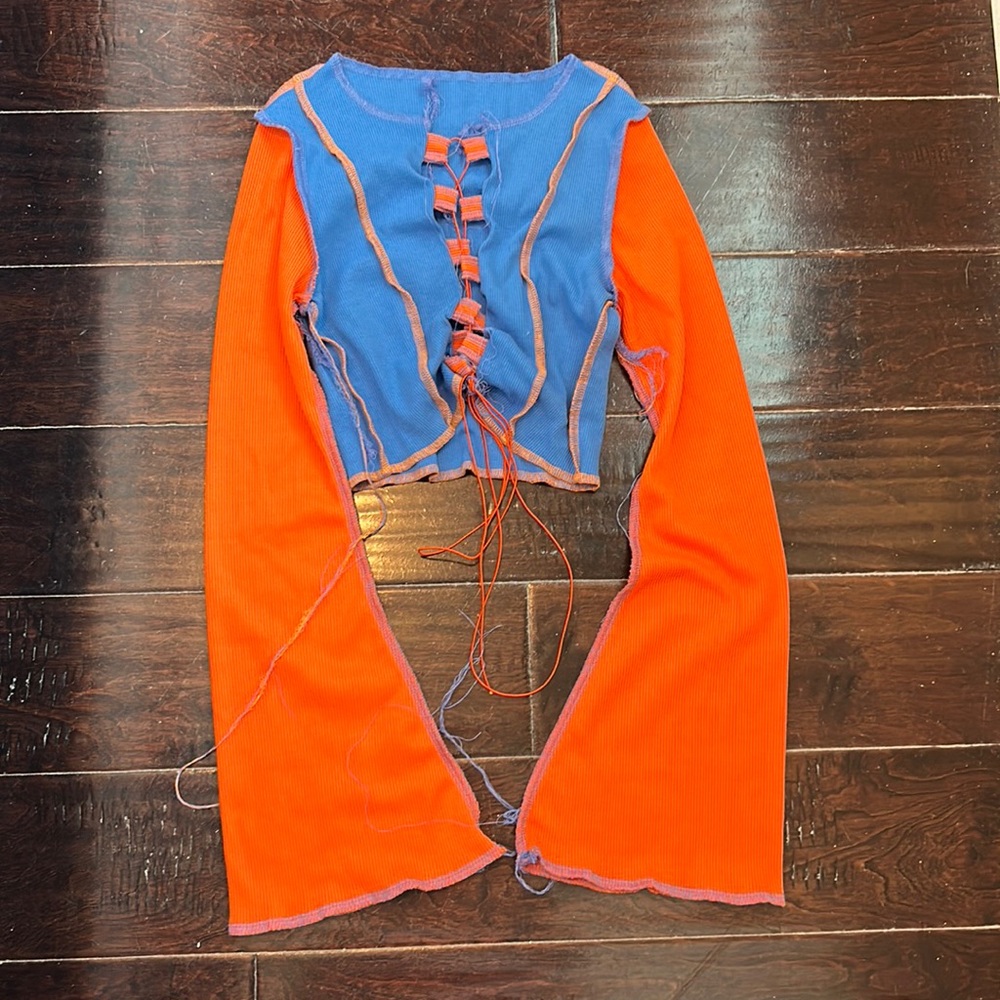 Tie up crop top